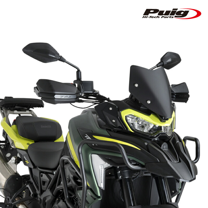 Puig 21753J RACING-SPORT SCREEN [MATT BLACK] BENELLI TRK 702 (23-24) プーチ スクリーン カウル 15,840円