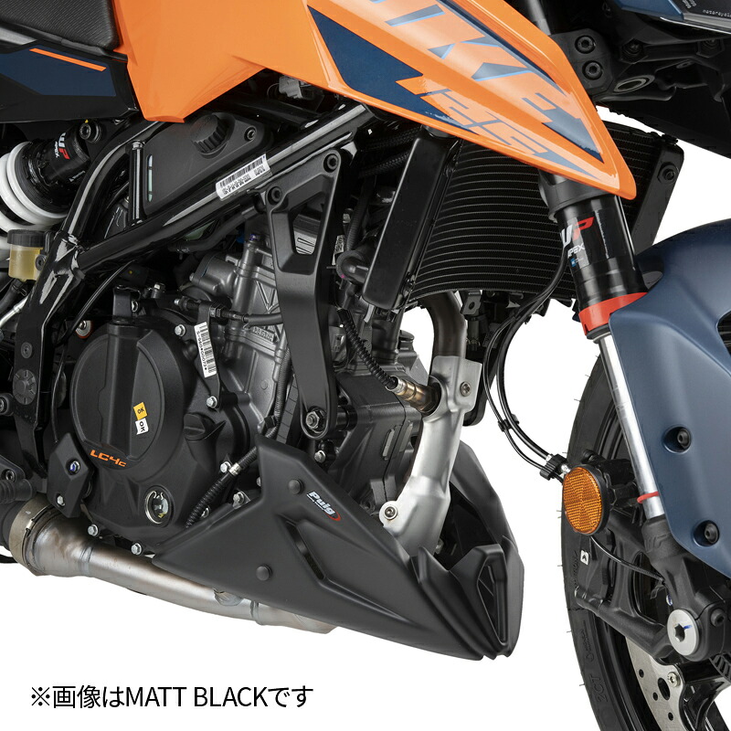 Puig 22332C ENGINE SPOILERS [CARBON LOOK] KTM 125 DUKE (21-) プーチ エンジンスポイラー