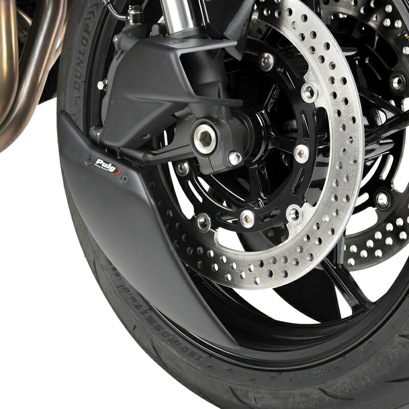 Puig 22442J BRAKE COOLER [MATT BLACK] KAWASAKI Z900(25) プーチ ブレーキクーラー