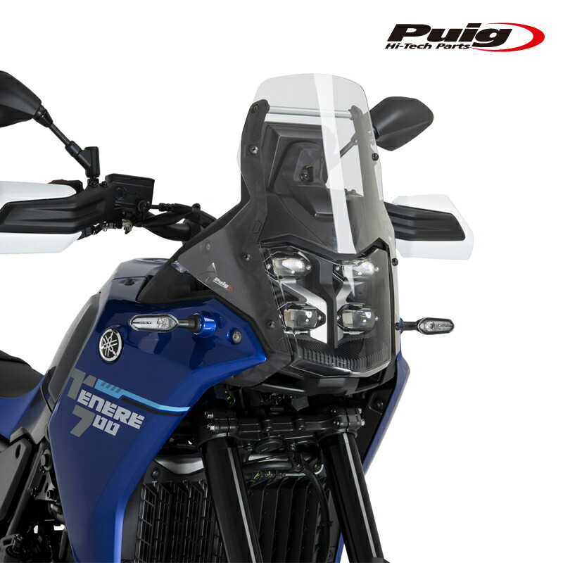 Puig 22514W RACING-SPORT SCREEN [CLEAR] YAMAHA TENERE 700 (25) プーチ レーシングスクリーン