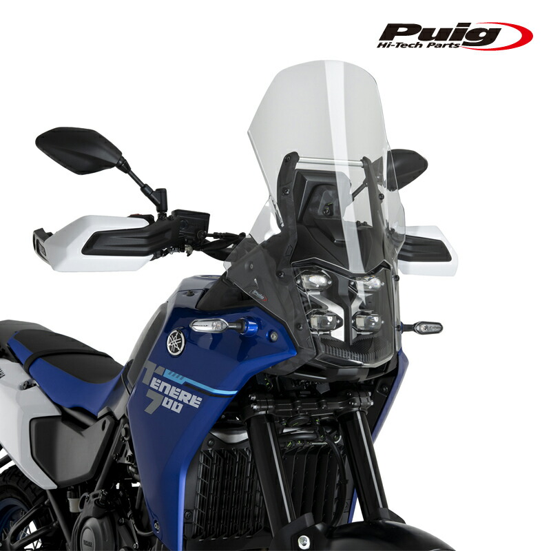 Puig 22515W TOURING SCREEN [CLEAR] YAMAHA TENERE 700 (25) プーチ スクリーン カウル