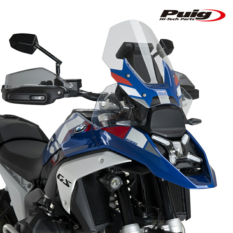 Puig 22536S TOURING SCREEN [GRAPHICS] BMW R1300GS (23-26) R1300GS ADVENTURE (24-26) プーチ スクリーン カウル｜RAMBUTAN