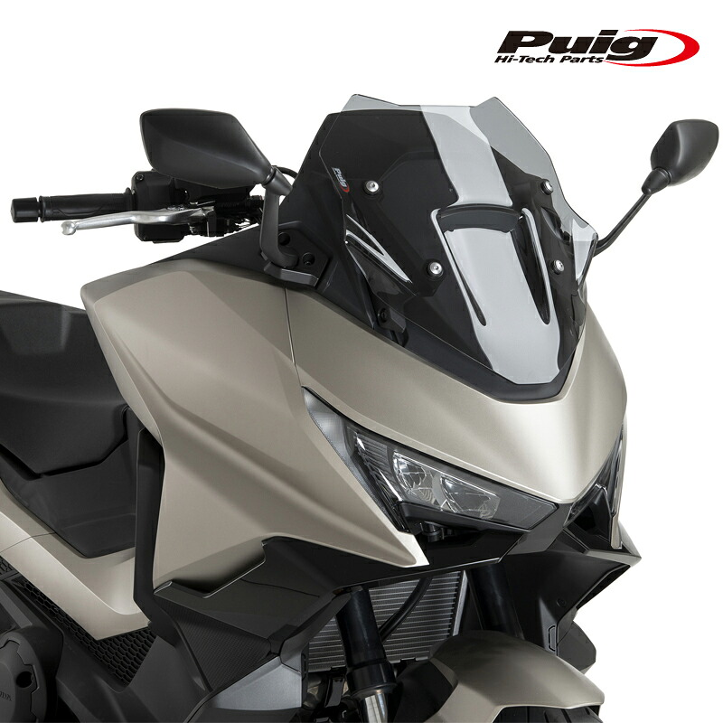 Puig 22583H WINDSHIELD V-TECH LINE SPORT [SMOKE] HONDA FORZA 750 (25-) プーチ スクリーン カウル