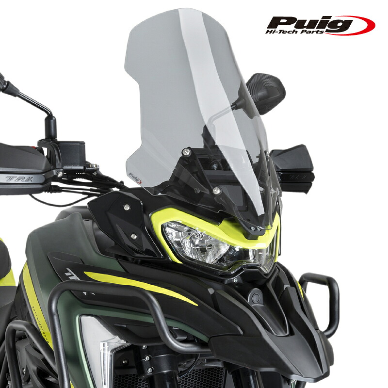 Puig 22585H TOURING SCREEN [SMOKE] BENELLI TRK 702 (23-25) TRK 702X (23-25) プーチ スクリーン カウル