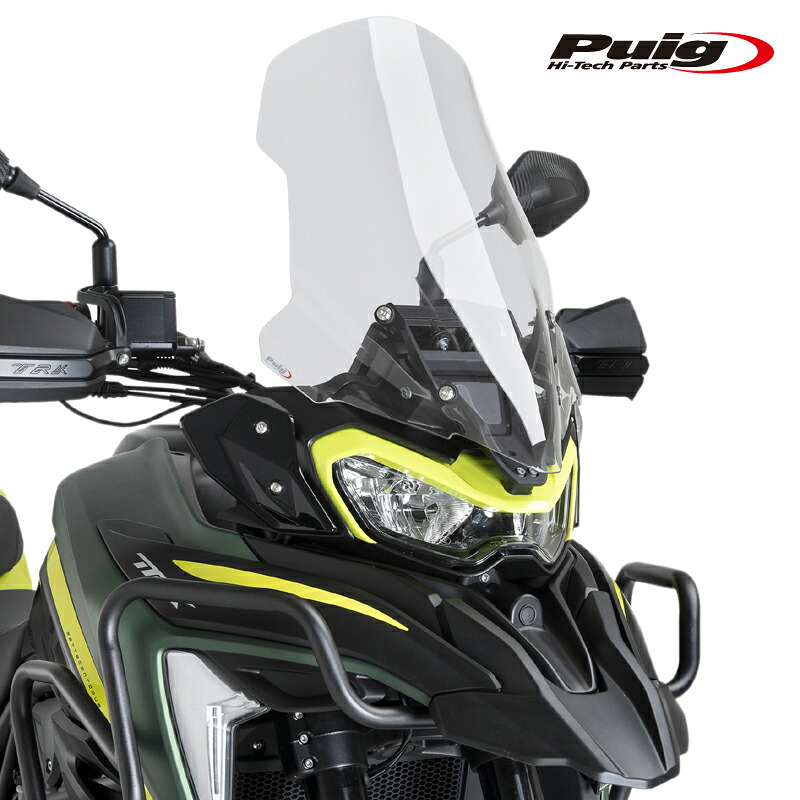 Puig 22585W TOURING SCREEN [CLEAR] BENELLI TRK 702 (23-25) TRK 702X (23-25) プーチ スクリーン カウル