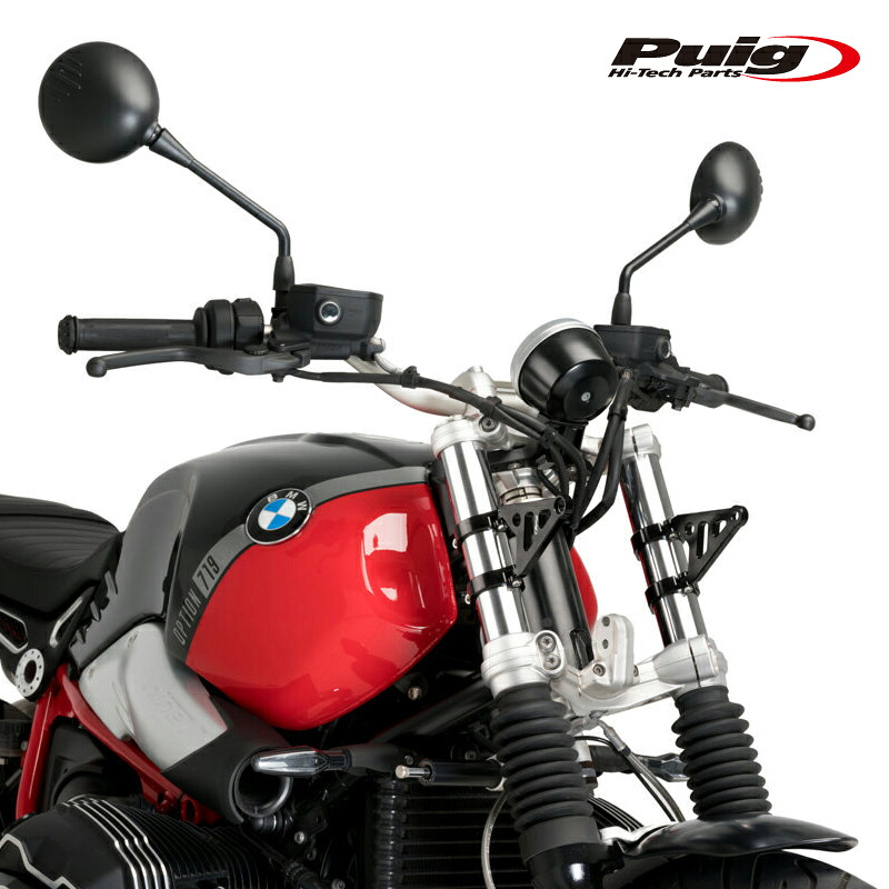 Puig 20876N HEAD LIGHT CLAMP 35-37cm プーチ 汎用 ヘッドライト 取り付けステー|RAMBUTAN