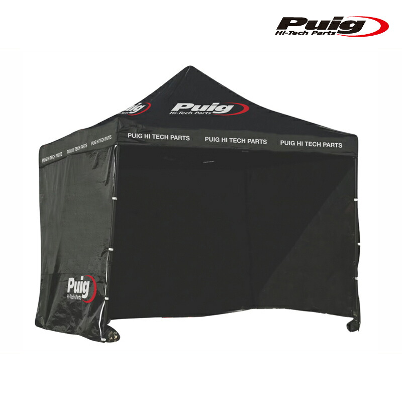 Puig 21447N PUIG TENT 3m&times;3m [BLACK] 汎用 プーチ　テント｜RAMBUTAN