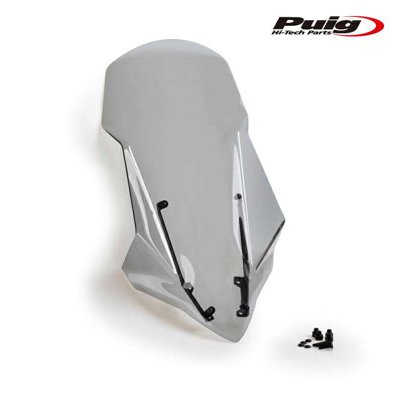 Puig 21488H WINDSHIELD V-TECH LINE TOURING [SMOKE] SEAT MO 125 SILENCE S01 プーチ ツーリングスクリーン｜RAMBUTAN