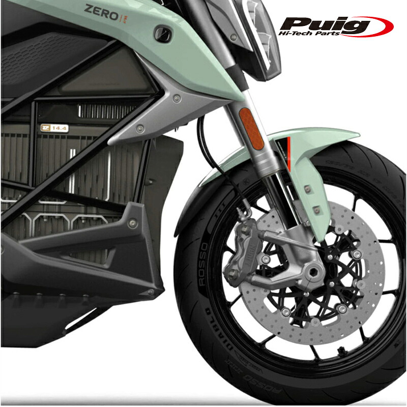 Puig 21644N EXTENSION FENDER FRONT [BLACK] ZERO ZERO S/SR(20-23) プーチ エクステンドフェンダーフロント｜RAMBUTAN