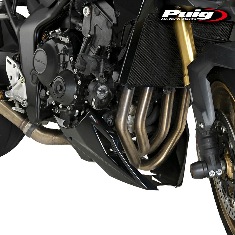 Puig 22385N ENGINE SPOILERS [BLACK] HONDA CB1000 HORNET (23-26) CB1000 HORNET SP (23-26) プーチ エンジンスポイラー