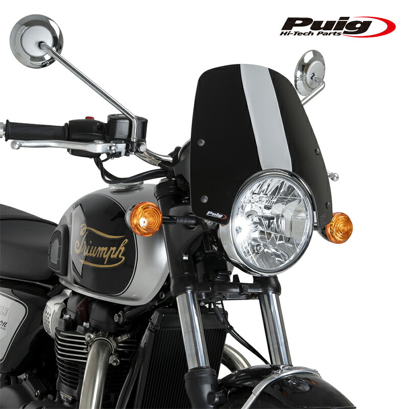 Puig 22453N NEW GENERATION SPORT [BLACK] TRIUMPH BONNEVILLE T120 (16-25) プーチ　ニュージェネレーションNKスクリーン 24,353円
