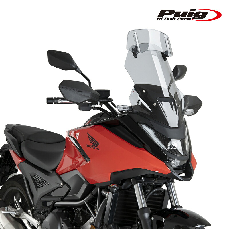 Puig 22510H WIND DEFLECT [SMOKE] HONDA NC750X(25-) NC750X DCT(25-) プーチ スクリーン カウル