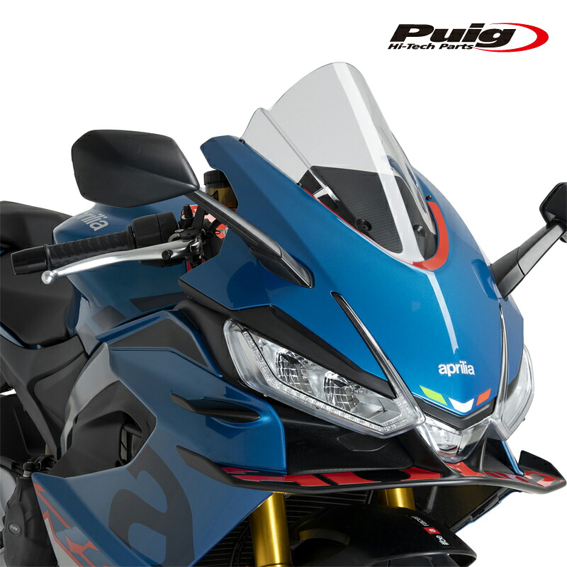 Puig 22644W Z-RACING SCREEN [CLEAR] APRILIA RS 660 (25-) プーチ レーシングスクリーン｜RAMBUTAN