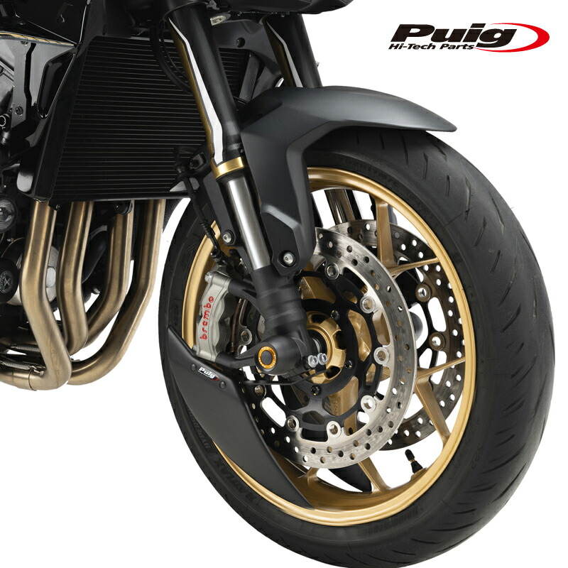 Puig 22666J AERO WHEEL DEFLECTOR [MATT BLACK] HONDA CB1000 HORNET (25-26) プーチ エアロホイールディフレクター｜RAMBUTAN