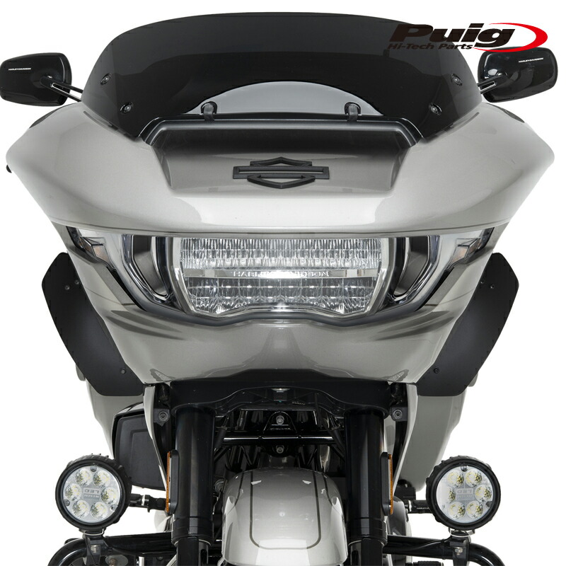Puig 22671J LOWER DEFLECTORS [MATT BLACK] HARLEY DAVIDSON CVO ROAD GLIDE FLTRXSE (23-25) プーチ ロアディフレクター