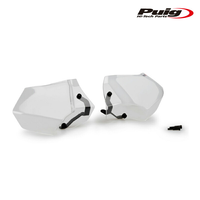 Puig 8111W HANDGUARDS [CLEAR] YAMAHA X-MAX 125 (14-22) X-MAX 250 (14-16) X-MAX 400 (13-23) プーチ ハンドガード