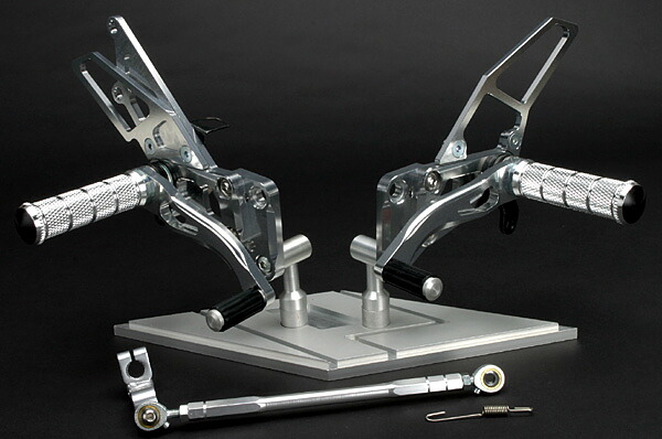 TEASER【A4J2S】（ティーザー） ステップ SILVER ZZ-R400（ZZR400）《93-/Nタイプ専用》