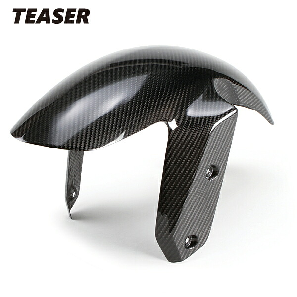 TEASER FFB04G FRONT FENDER [DRY CARBON HG] BMW R120- RS (15-) ティーザー カーボン フロント フェンダー