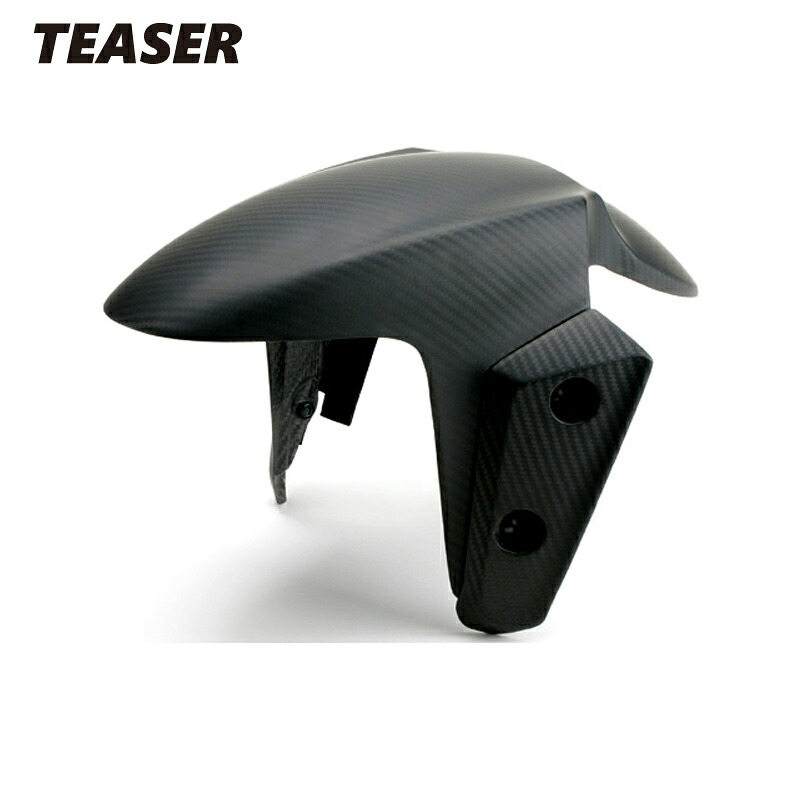 TEASER FFT01 FRONT FENDER（SIDE PANEL Full Set） [DRY CARBON ] TRIUMPH SPEED TRIPLE (11-) ティーザー カーボン フロント フェンダー