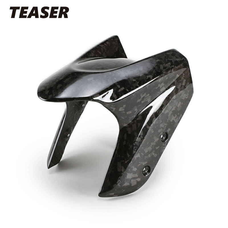 TEASER ZFFY01 FRONT FENDER [DRY CARBON] FORGED CARBON YAMAHA T-MAX530 ティーザー フォージド カーボン フロント フェンダー