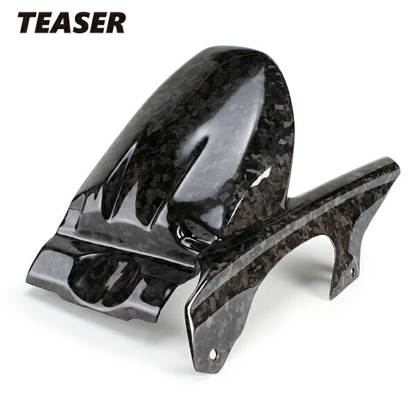 TEASER ZRFK01 REAR HUGGER [DRY CARBON] FORGED CARBON Kawasaki ZZR140- ティーザー フォージド カーボン リア フェンダー