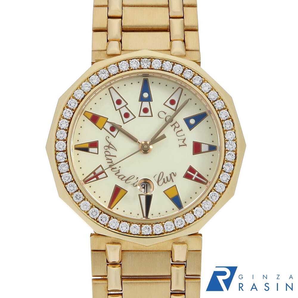 楽天市場】電池交換済 CORUM コルム アドミラルズカップ 純正