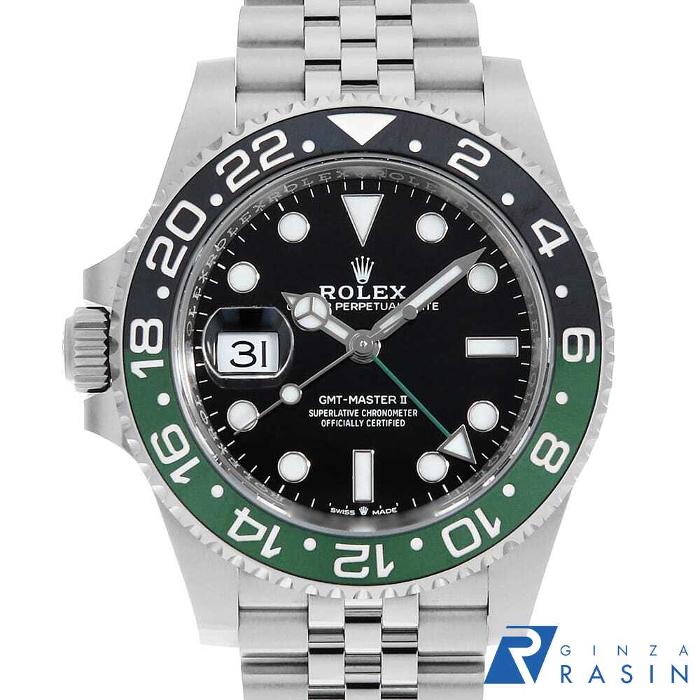 楽天市場】ロレックス ROLEX GMTマスターII レフティ 126720VTNR