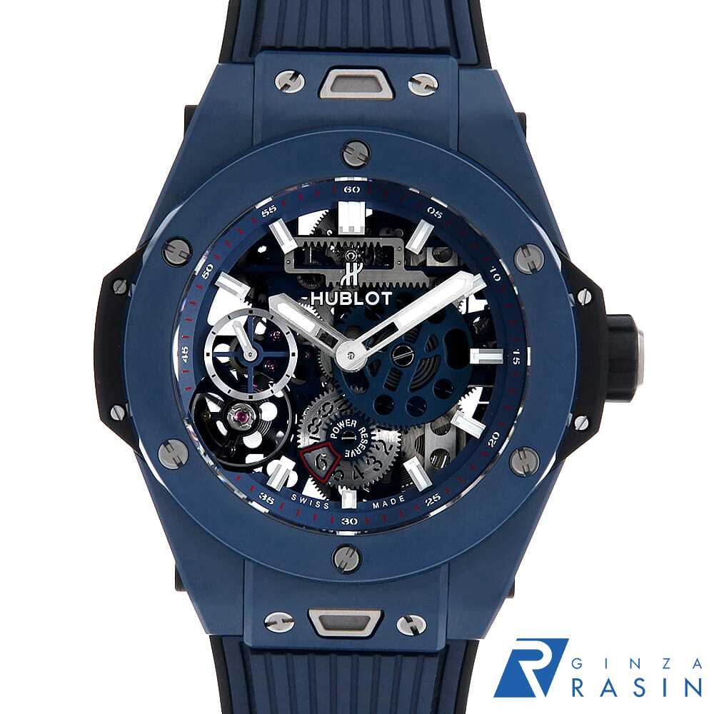 【3万円OFFクーポン配布中】ウブロ ビッグバン メカ10 ブルーセラミック 414.EX.5123.RX メンズ【中古】【腕時計】【送料無料】【返品OK】【ローン60回払い特別低金利】｜GINZA RASIN 店 753,200円