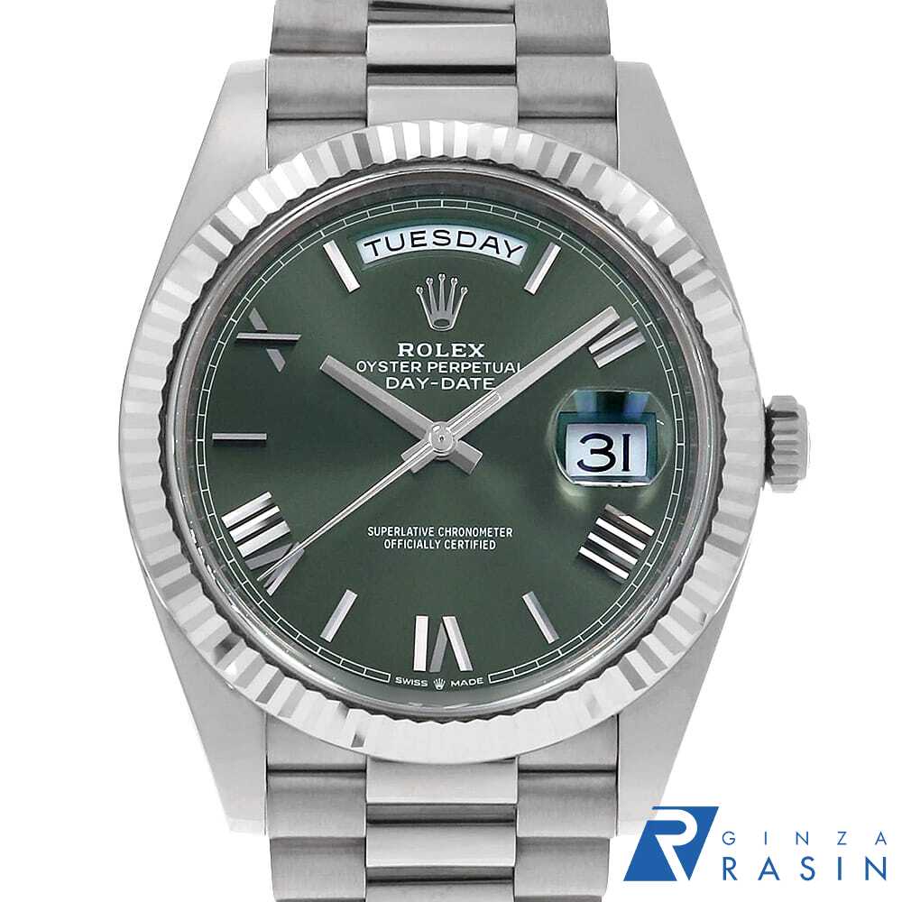 くり出品 228239 ブルー ROLEX（ロレックス）デイデイト40 中古 | 東京