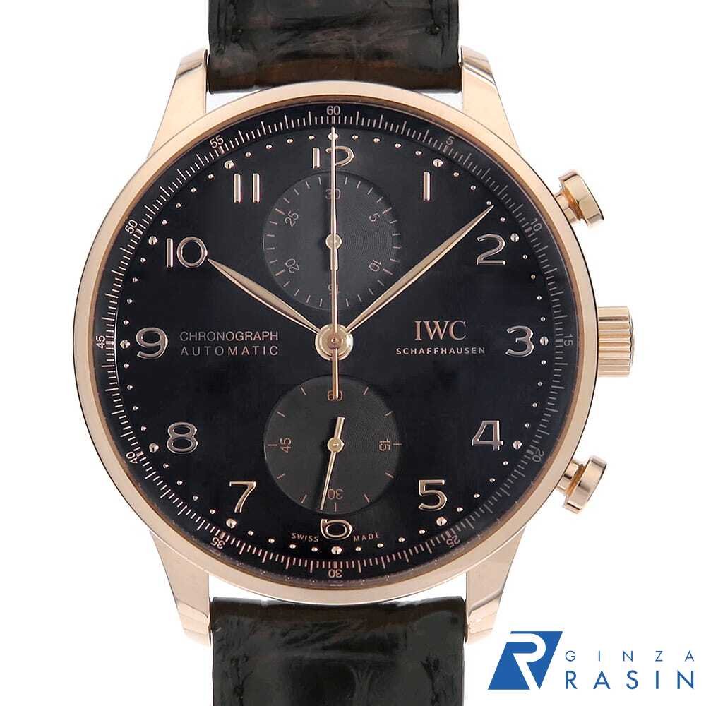 【ローン60回払い特別低金利】IWC ポルトギーゼ クロノグラフ IW371625 メンズ【中古】【腕時計】【送料無料】【返品OK】