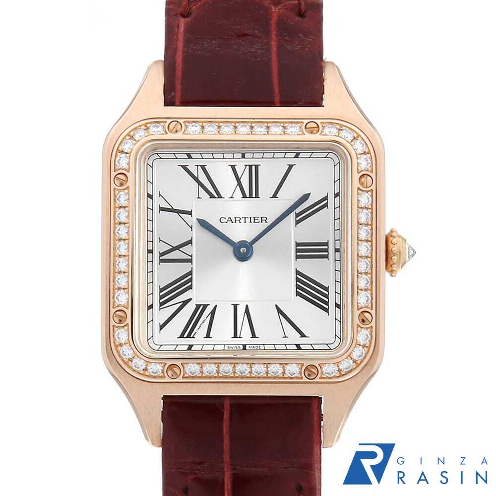 【ローン60回払い特別低金利】カルティエ サントス デュモン SM WJSA0017 レディース【中古】【腕時計】【送料無料】【返品OK】