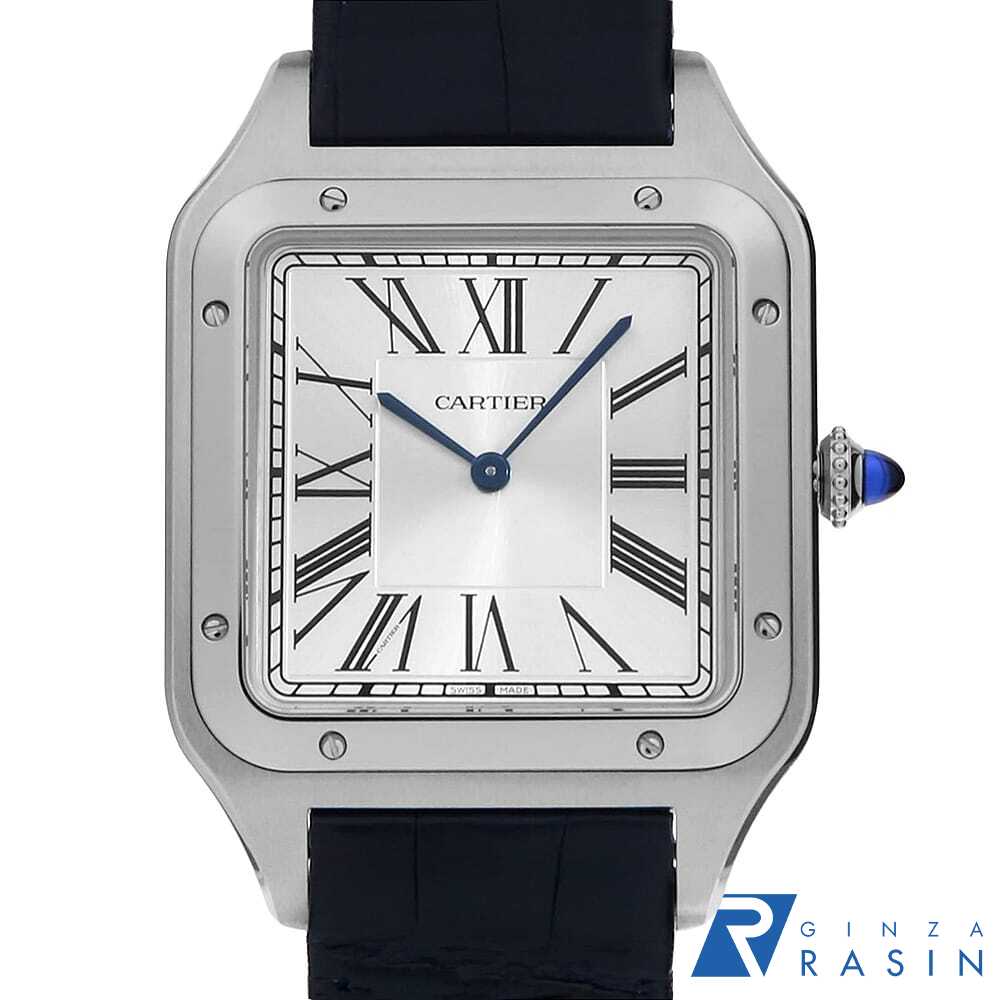 サントス デュモン LM WSSA0022 SS クオーツ レディース Cartier サントス デュモン WSSA0022 クオーツ 腕時計 LM シルバー文字