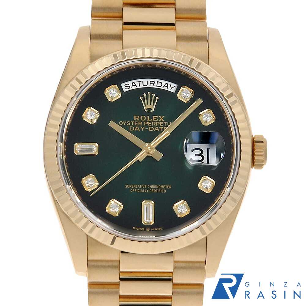 楽天市場】ロレックス ROLEX 18238 デイデイトYGW番オニキスダイヤ文字
