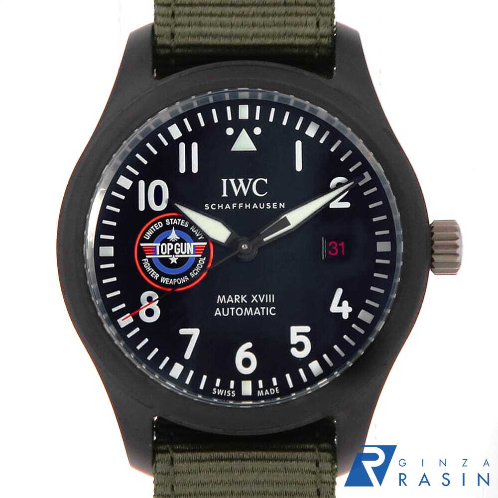 【ローン60回払い特別低金利】IWC パイロットウォッチ マーク18 トップガン SFTI IW324712 メンズ【中古】【腕時計】【送料無料】【返品OK】