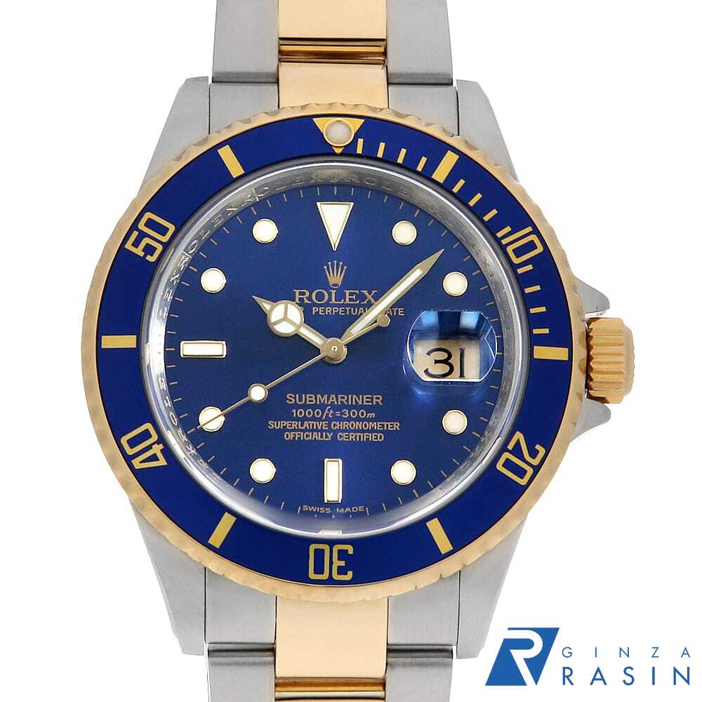 楽天市場】ロレックス ROLEX 16808 サブマリーナ フジツボダイヤル K18