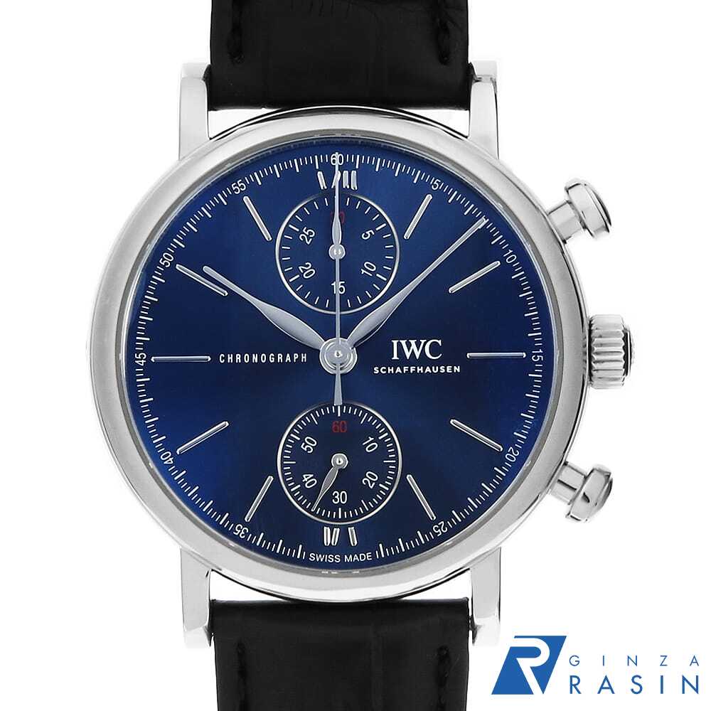 【ローン60回払い特別低金利】IWC ポートフィノ クロノグラフ 39 ローレウス スポーツ フォー グッド IW391408 メンズ【中古】【腕時計】【送料無料】【返品OK】