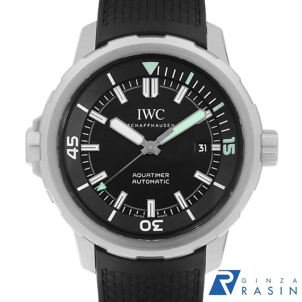【貸し付け金60回払い人並み外れた低利息】IWC アクアタイマー オートマティック IW328802 メンズ【中古】【ウオッチ】【貨物輸送無料】【返品聞き届ける】 腕時計-メンズ腕時計