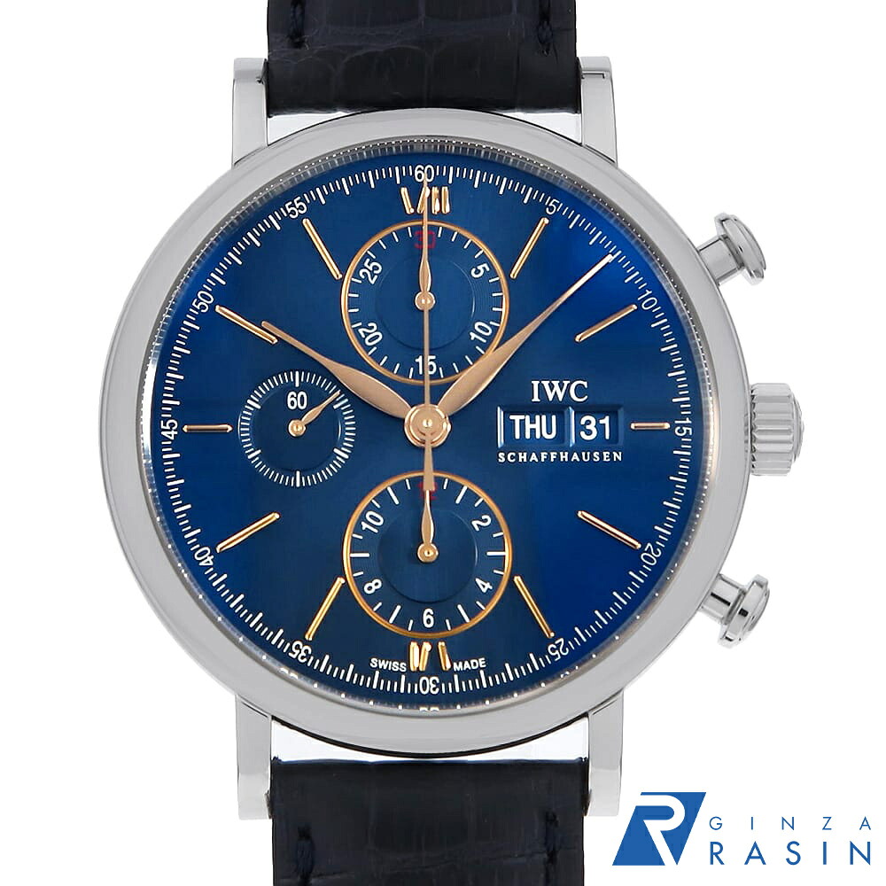 【ローン60回払い特別低金利】IWC ポートフィノ クロノグラフ IW391036 メンズ【中古】【腕時計】【送料無料】【返品OK】