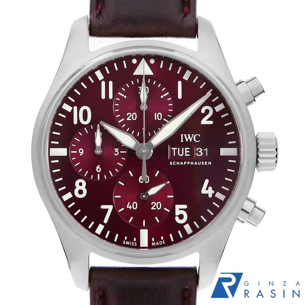 【ローン60回払い特別低金利】IWC パイロットウォッチ クロノグラフ41 チャイニーズニューイヤー IW388107 メンズ【中古】【腕時計】【送料無料】【返品OK】