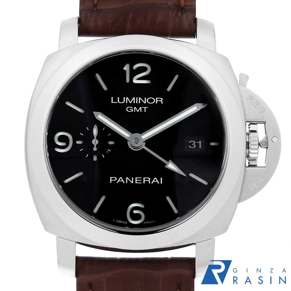 【ローン60回払い特別低金利】パネライ ルミノール1950 3DAYS GMT PAM00320 L番 メンズ【中古】【腕時計】【送料無料】【返品OK】