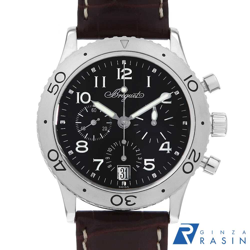 【ローン60回払い特別低金利】ブレゲ トランスアトランティック 3820ST/H2/3W6 メンズ【中古】【腕時計】【送料無料】【返品OK】