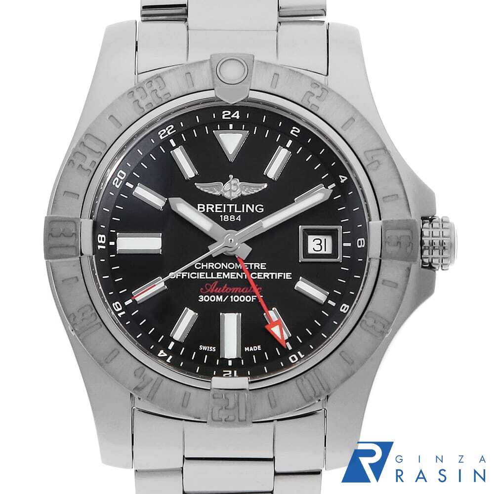 【3万円OFFクーポン配布中】ブライトリング アベンジャーII GMT A3239011/BC35(A32390) メンズ【中古】【腕時計】【送料無料】【返品OK】【ローン60回払い特別低金利】｜GINZA RASIN 店 206,500円