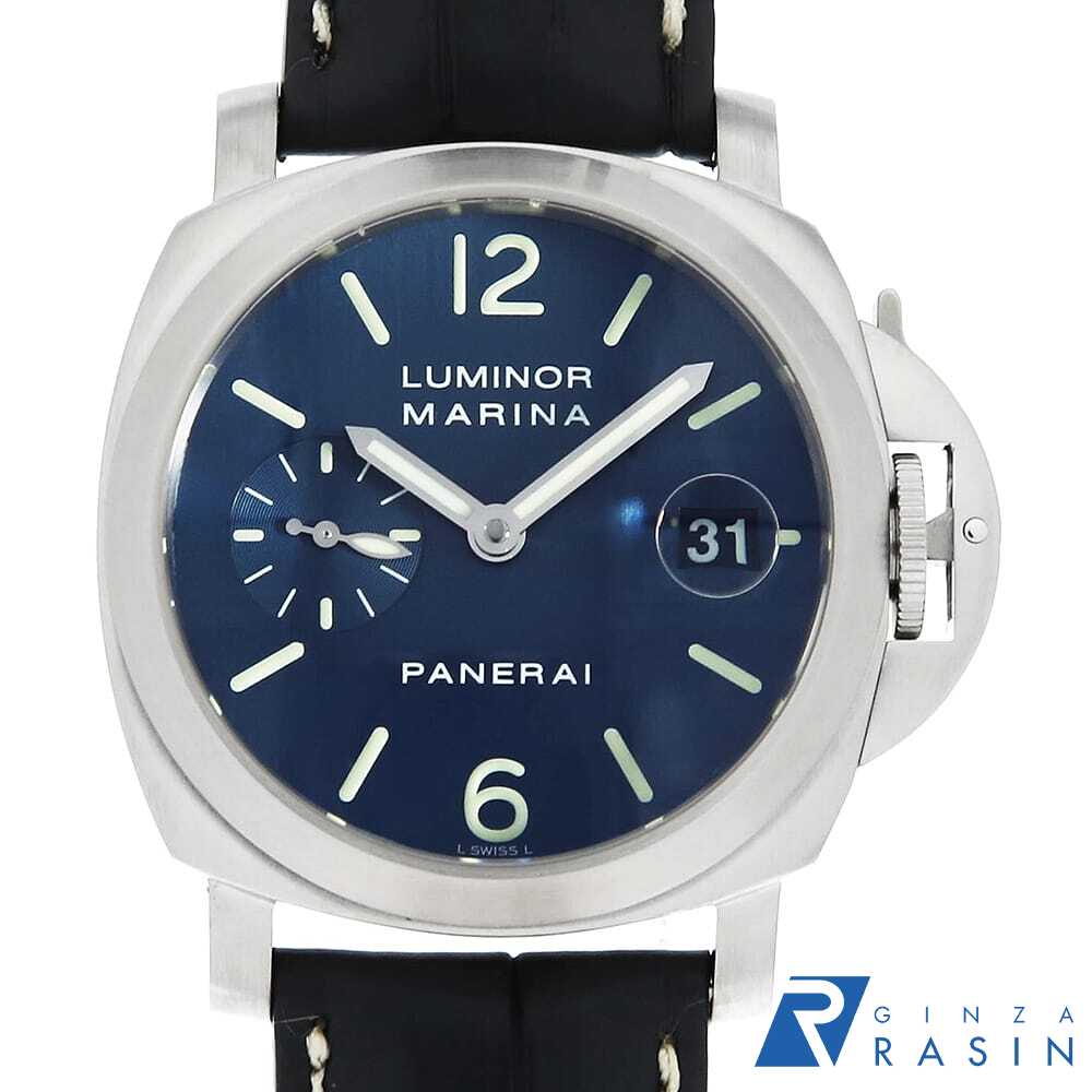 【3万円OFFクーポン配布中】パネライ ルミノールマリーナ PAM00070 D番 メンズ【中古】【腕時計】【送料無料】【返品OK】【ローン60回払い特別低金利】|GINZA RASIN 店