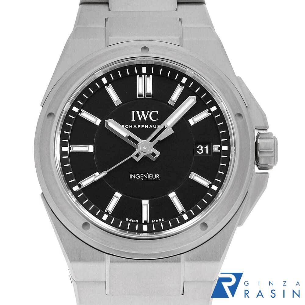 【ローン60回払い特別低金利】IWC インヂュニア オートマチック IW323902 メンズ【中古】【腕時計】【送料無料】【返品OK】｜GINZA RASIN 店 426,600円