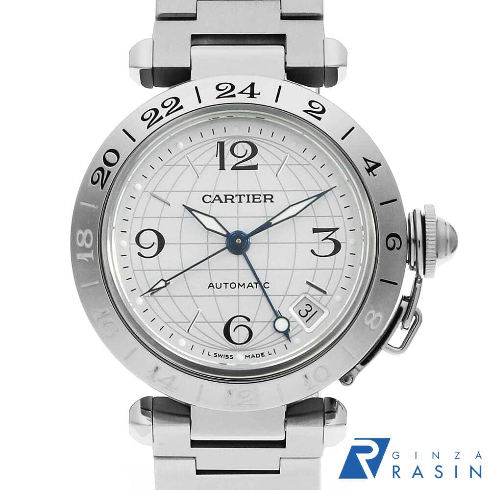 【3万円OFFクーポン配布中】カルティエ パシャC GMT メリディアン W31078M7 ボーイズ(ユニセックス)【中古】【腕時計】【送料無料】【返品OK】【ローン60回払い特別低金利】|GINZA RASIN 店