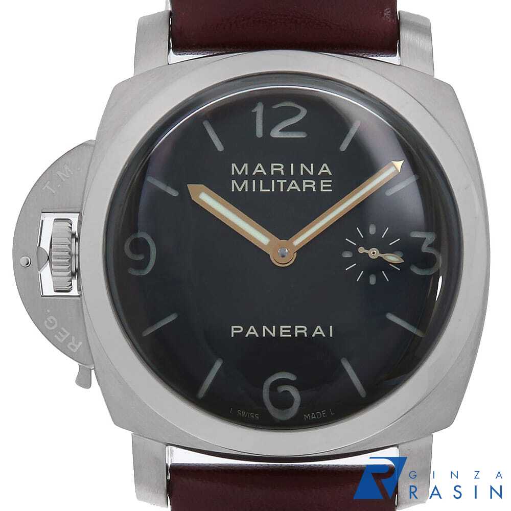 【3万円OFFクーポン配布中】パネライ ルミノールマリーナ ミリターレ レフトハンド PAM00217 H番 メンズ【中古】【腕時計】【送料無料】【返品OK】【ローン60回払い特別低金利】｜GINZA RASIN 店