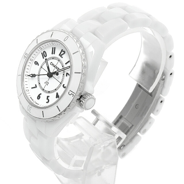 贈物 シャネル J12 白セラミック H5698 レディース 0064chan0286 Automy Global