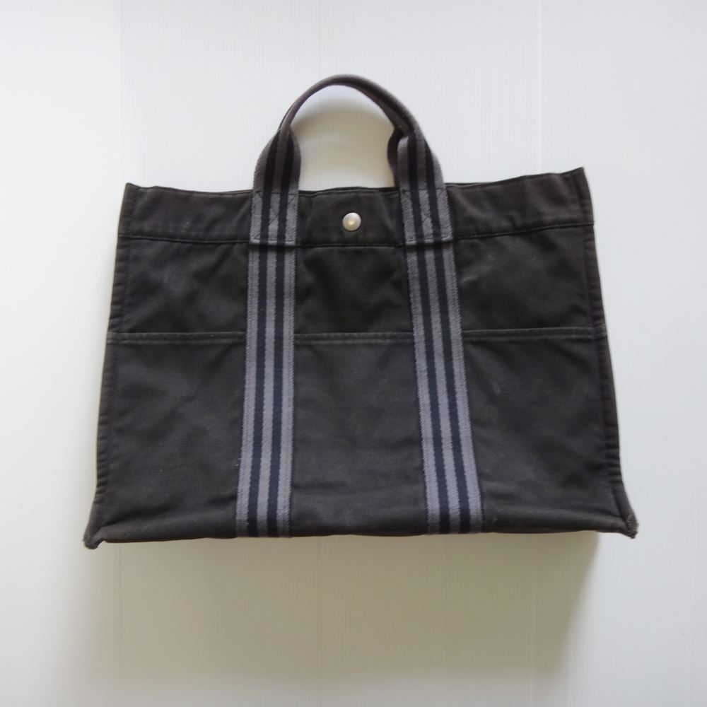 楽天市場】【中古】 エルメス トートバッグ エールライントート GM