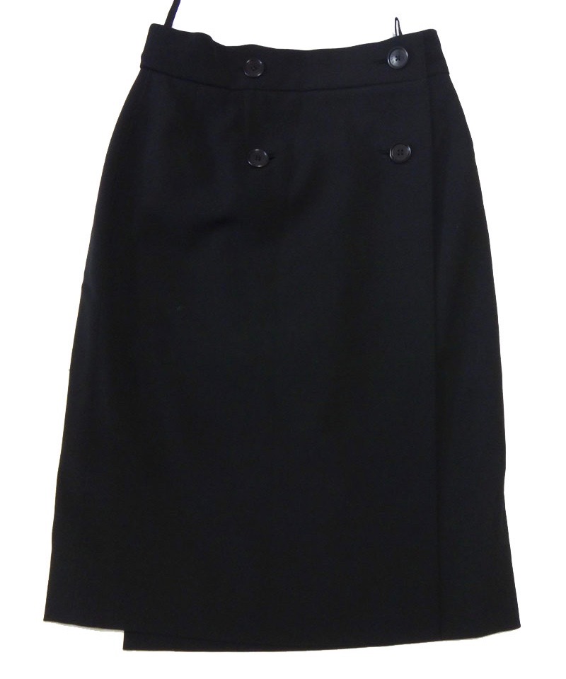 【楽天市場】HERMES エルメス 黒 タイト 巻きスカート 36サイズ 美品 古着【中古】h-003：レイライン