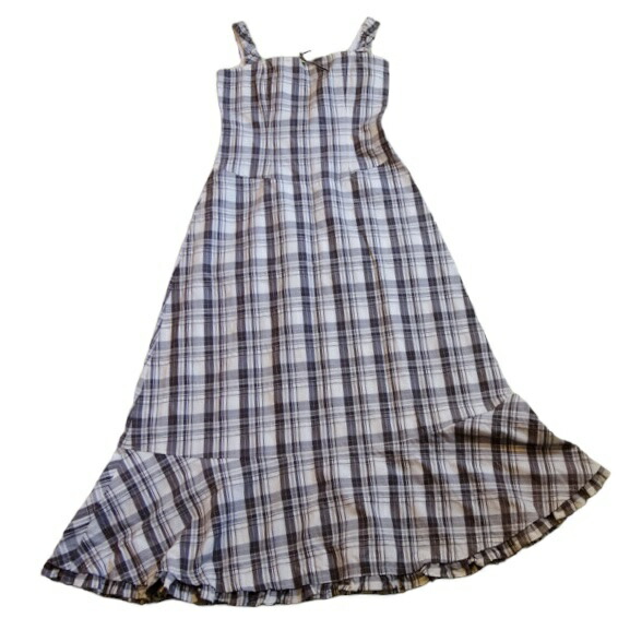 独創的 10 Off 美品 Maxmara Weekend Line マックスマーラ ワンピース 綿100 チェック 古着 中古 T 003 T 00 レイライン 正規品 Gmsaz Com